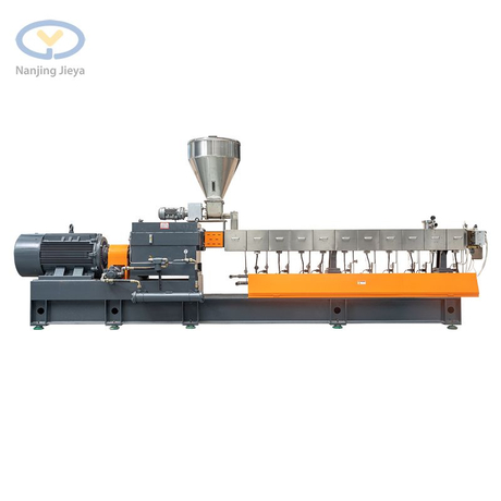 Explosion-proof Twin Screw Extruder For FEP Granulation with Water Ring Die Face Pelletizing