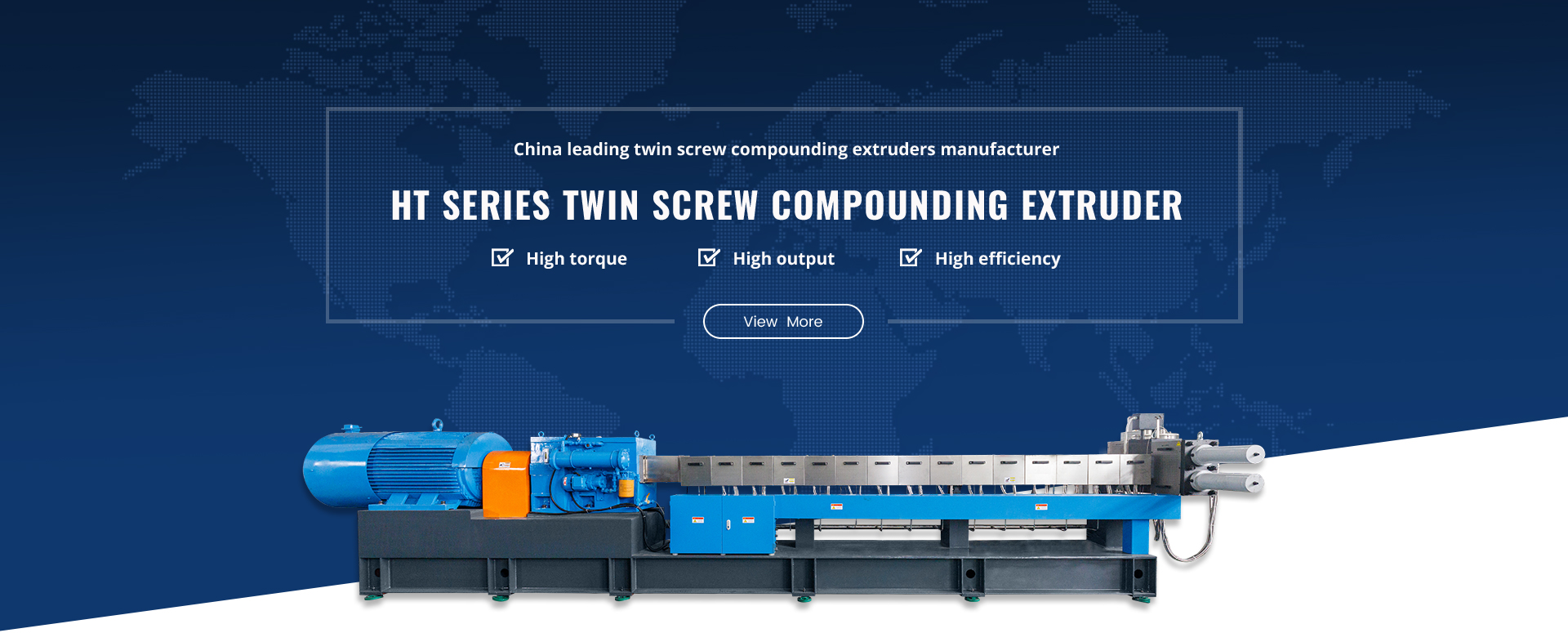 advantages of a twin screw extruder